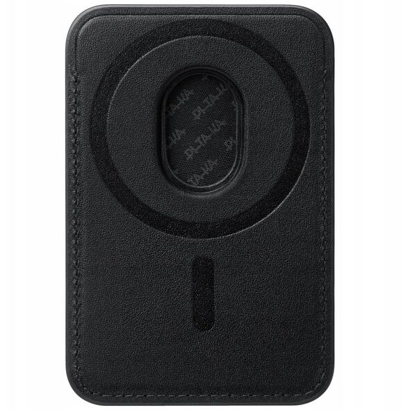Portfel magnetyczny PITAKA Woven Wallet MagSafe do telefonu czarno szary
