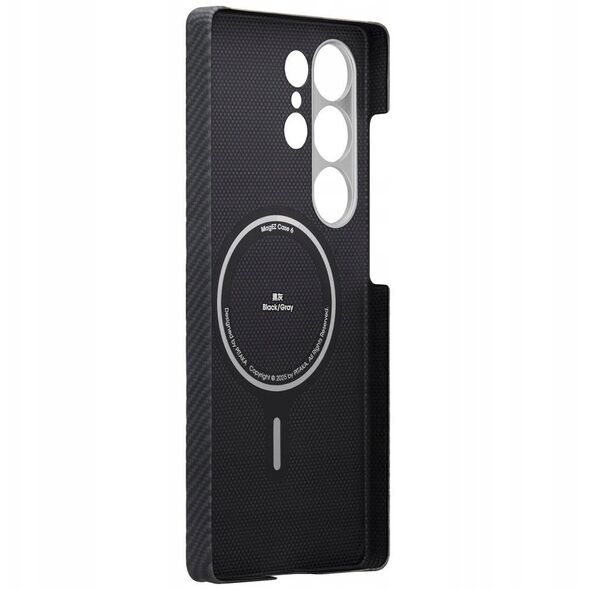 Etui PITAKA Ultra-Slim MagSafe do Samsung Galaxy S25 Ultra czarno szary