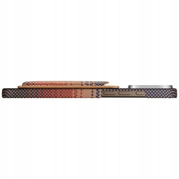 Portfel magnetyczny PITAKA Woven Wallet MagSafe do telefonu sunset