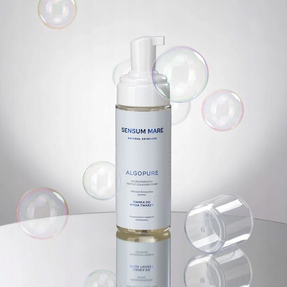 SENSUM MARE_Algopure mikroprebiotyczna pianka do mycia twarzy wspierająca mikrobiom skóry 150ml