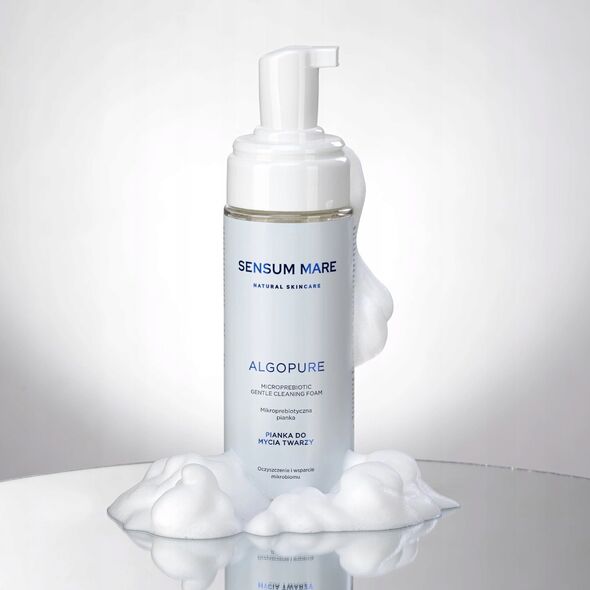 SENSUM MARE_Algopure mikroprebiotyczna pianka do mycia twarzy wspierająca mikrobiom skóry 150ml