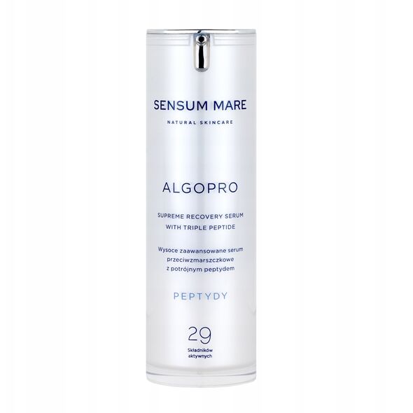 SENSUM MARE_Algopro wysoce zaawansowane serum przeciwzmarszczkowe z potrójnym peptydem 30ml