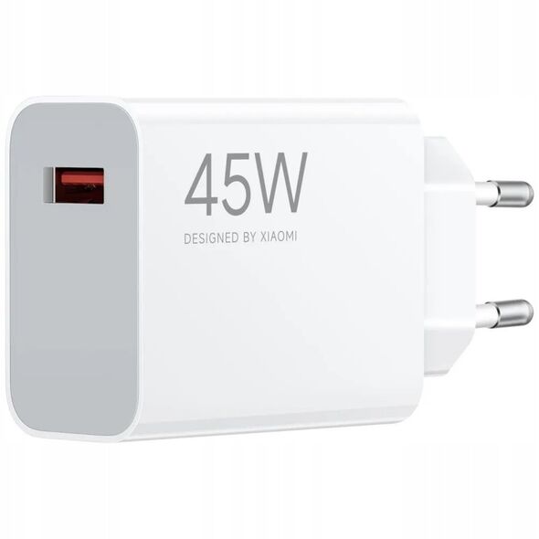 Xiaomi Ładowarka Sieciowa Usb A Qc3.0 3A 45W Mdy-17-Ef Biała