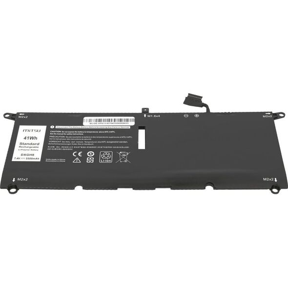 Zasilacz do laptopa Mitsu Bateria DXGH8 G8VCF do Dell XPS 13 9370 9380