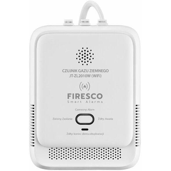 Czujnik gazu ziemnego Firesco JT-ZL2010W Wifi Tuya