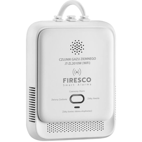 Czujnik gazu ziemnego Firesco JT-ZL2010W Wifi Tuya