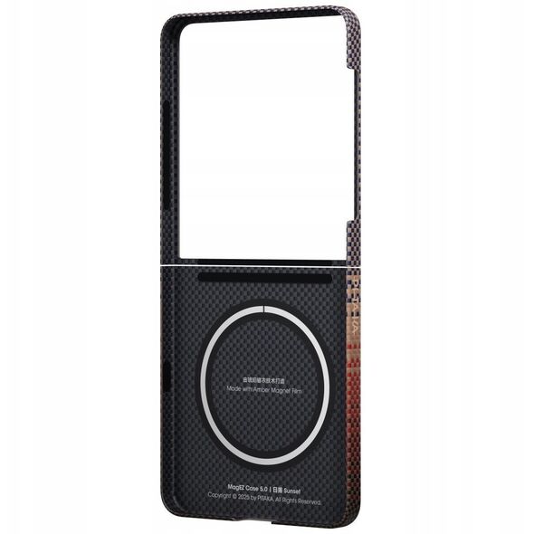 Etui PITAKA Ultra-Slim MagSafe do Samsung Galaxy Z Flip7 sunset
