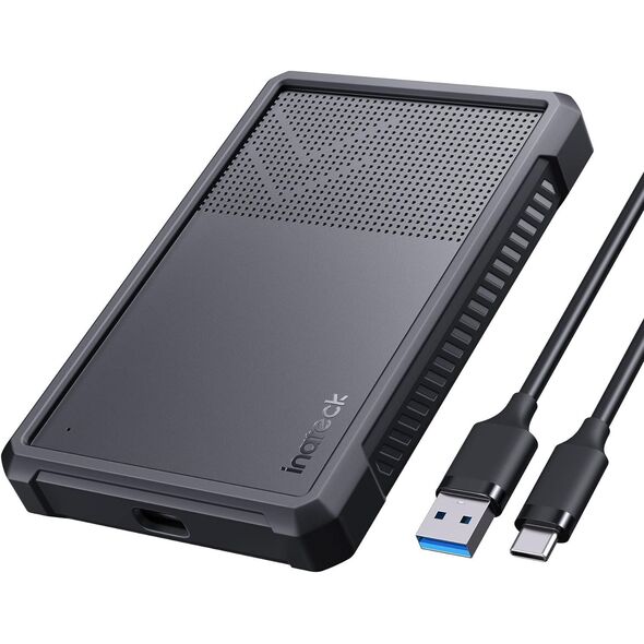 Inateck Festplattengehäuse 2,5" USB 3.2 Silikon Hülle