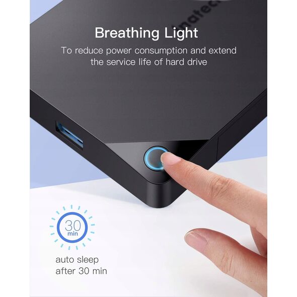 Inateck Festplattengehäuse 2,5" USB 3.0 SATA HDD und SSD