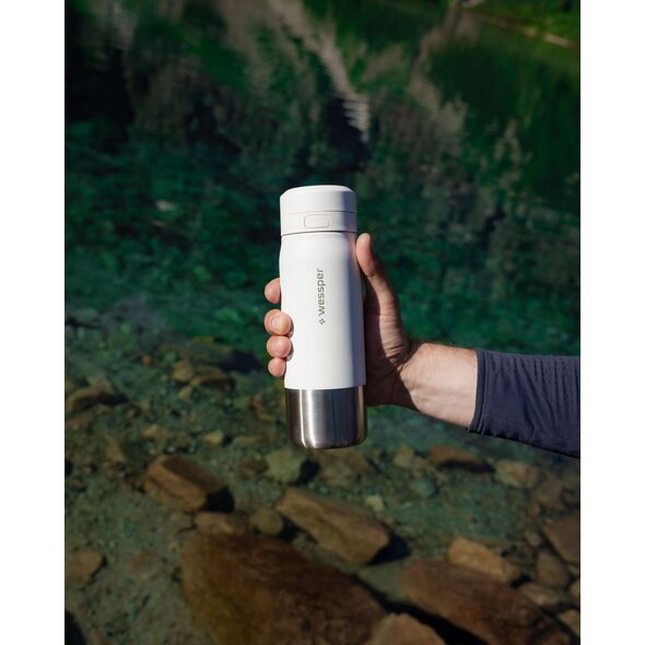 Butelka filtrująca Wessper B2 STAINLESS STEEL Actitex™ 700ml White (WES276-700-WH_K)