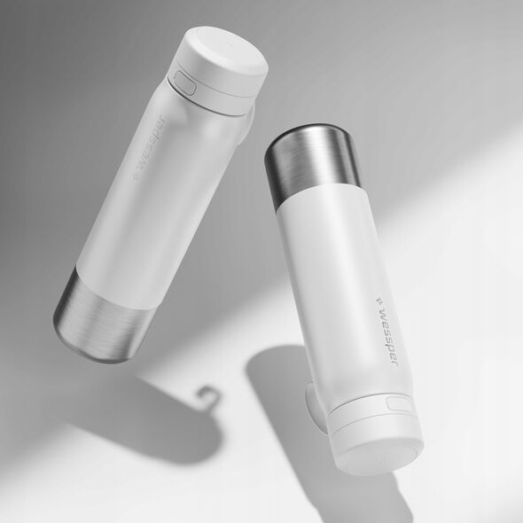 Butelka filtrująca Wessper B2 STAINLESS STEEL Actitex™ 1000ml White (WES276-1000-WH_K)