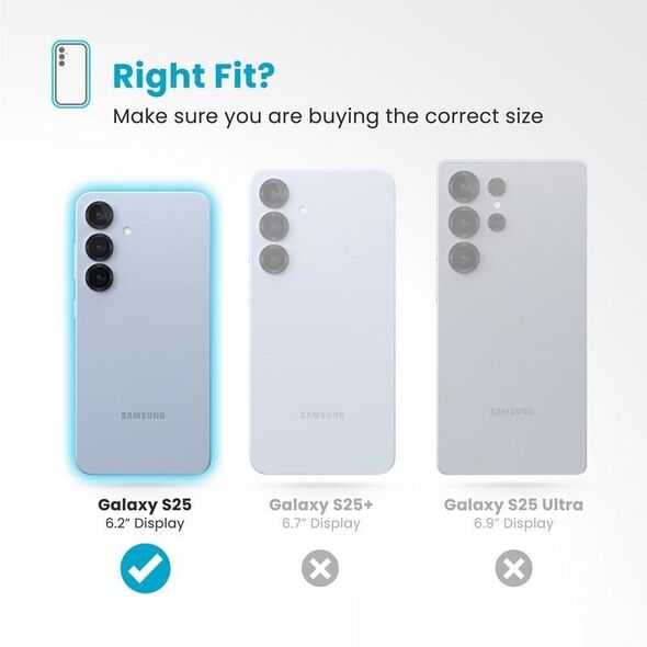 Speck Presidio2 Grip Magnet for Samsung Galaxy S25 / 24 (Coastal Blue/Dust Gray/White)