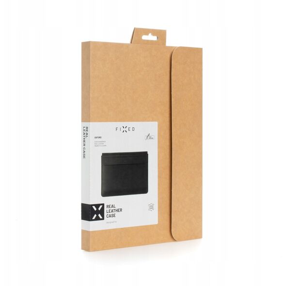 FIXED Oxford Leather Case for Apple iPad Pro 11" (2018-2022) and iPad Air (2020/2022), black
