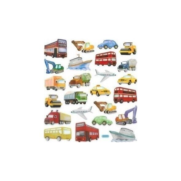 Dalprint Naklejki papierowe - Transport 24szt