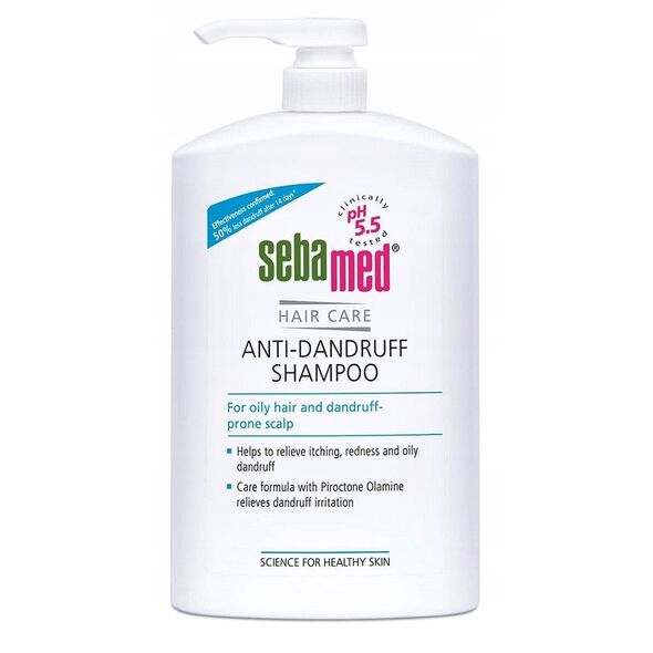 Σαμπουάν κατά της πιτυρίδας Sebamed Anti-Dandruff, 1000 ml
