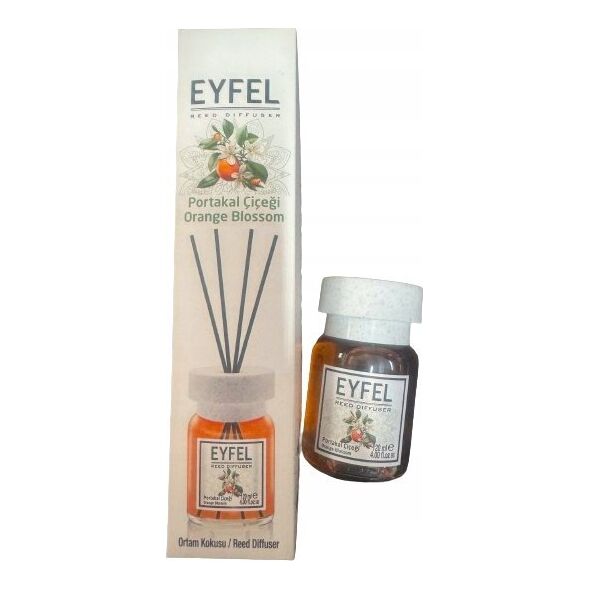 Eyfel Dyfuzor zapachowy z patyczkami Kwiat pomarańczy 120ml