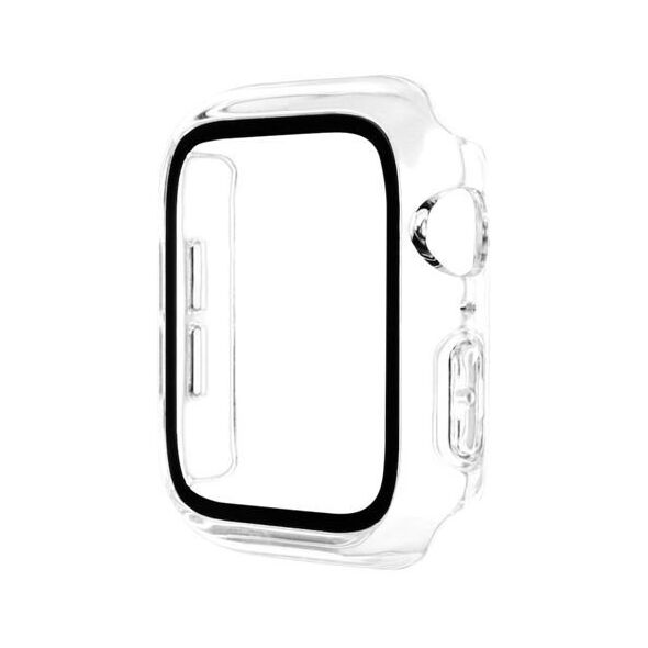LAUT SHIELD Clear Glass/PC protector for Apple Watch 45mm