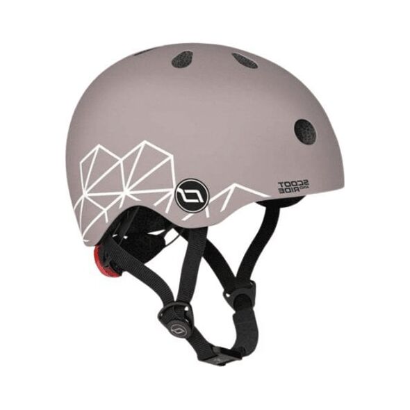 ScootAndRide SCOOTANDRIDE Kask XXS-S dla dzieci 1-5 lat Brown Lines jeden rozmiar