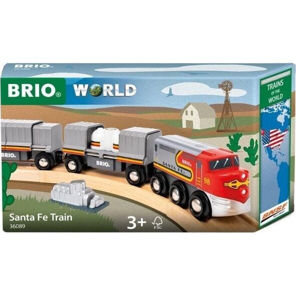 Brio Pociągi świata Santa FE