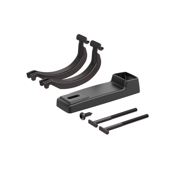 Thule 889900, Βάση μεταφοράς ποδηλάτου, Στερέωση οροφής, Μαύρο