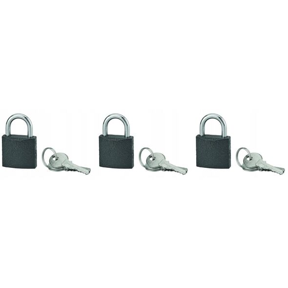 Pakabinama spyna SERRUPRIX Acera, 9 raktai, zalvarine, 30 mm, 3 vnt., 988230