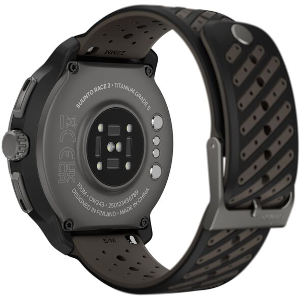 Zegarek sportowy Suunto Race 2 Titanium Black