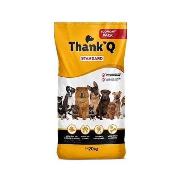 THANK'Q STANDARD smak kurczak karma dla psa 20kg