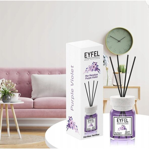 Eyfel Dyfuzor zapachowy z patyczkami Fiołek 120ml