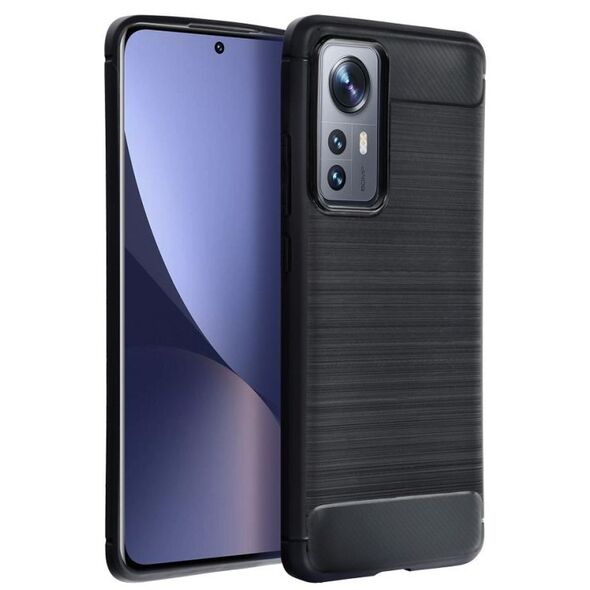 Θήκη CARBON για XIAOMI POCO F7 5G / TURBO 4 PRO 5G μαύρη