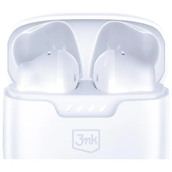 Bezprzewodowe słuchawki douszne 3MK Movepods TWS Bluetooth 5.4 biały