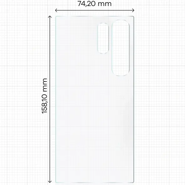 Folia hydrożelowa na tył Bizon Glass Hydrogel do Samsung Galaxy S24 Ultra