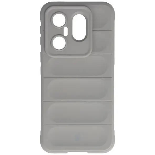 Pancerne etui Bizon Case Tur do Vivo X200 FE jasnoszare