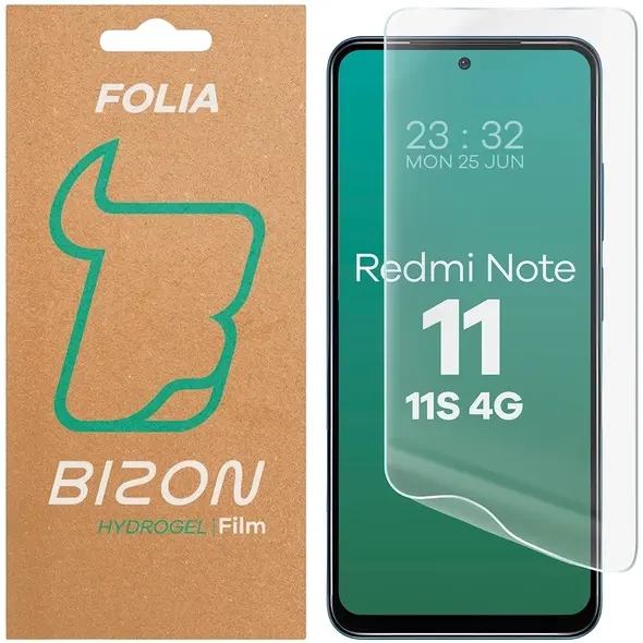 Folia hydrożelowa na ekran Bizon Glass Hydrogel Front do Xiaomi Redmi Note 11 / 11S 4G