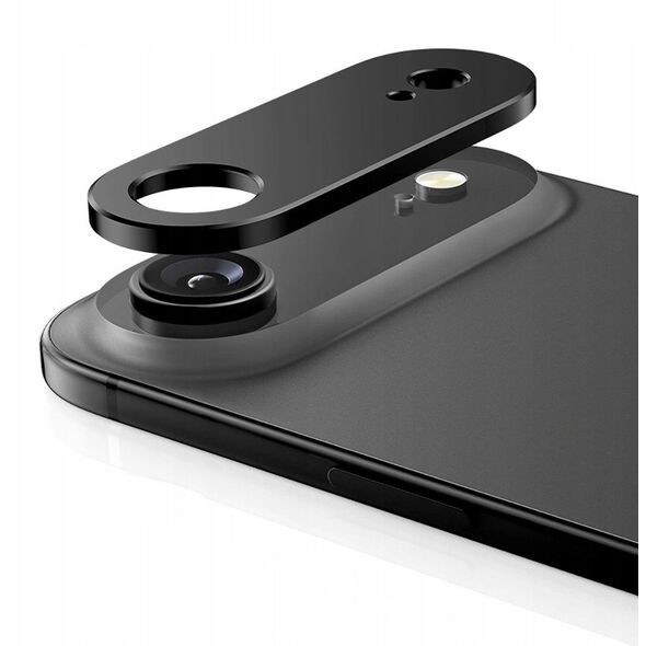 Osłona apartu Tech-Protect Camalloy Fit+ na iPhone 17 Air - czarna