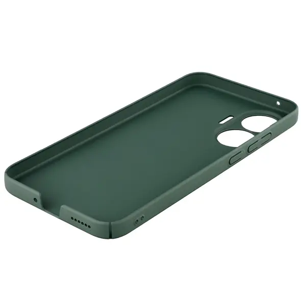 Etui Bizon Case Łupka do Xiaomi POCO F7 zielone