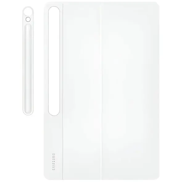 Etui Samsung Book Cover Keyboard AI Key do Galaxy Tab S10 FE+ Plus biały
