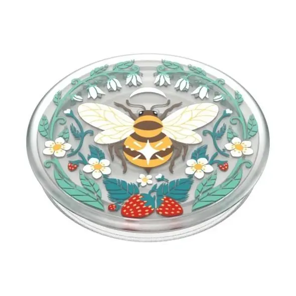 Uchwyt do telefonu POPSOCKETS PlantCore Grip Bee Boho