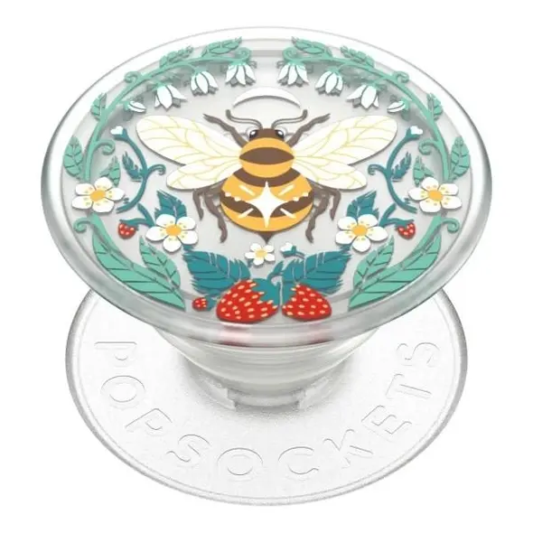 Uchwyt do telefonu POPSOCKETS PlantCore Grip Bee Boho