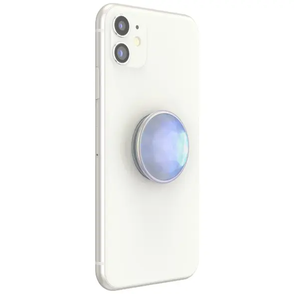 Uchwyt do telefonu POPSOCKETS Luxe Iridescent Dichroic Diamond Frosted