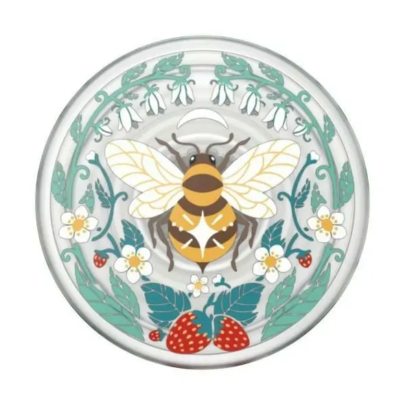 Uchwyt do telefonu POPSOCKETS PlantCore Grip Bee Boho