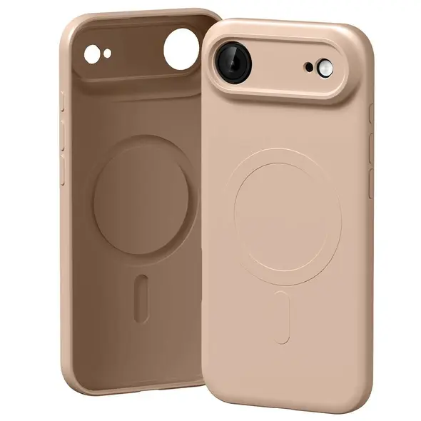 Etui Mercury Semi-Silicone MagSafe do iPhone 17 Air różowo-piaskowy