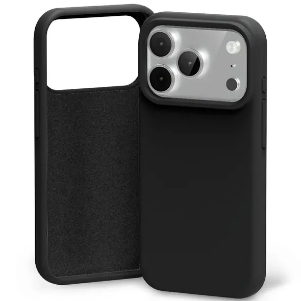 Etui Mercury Silicone do iPhone 17 Pro lawendowa szarość