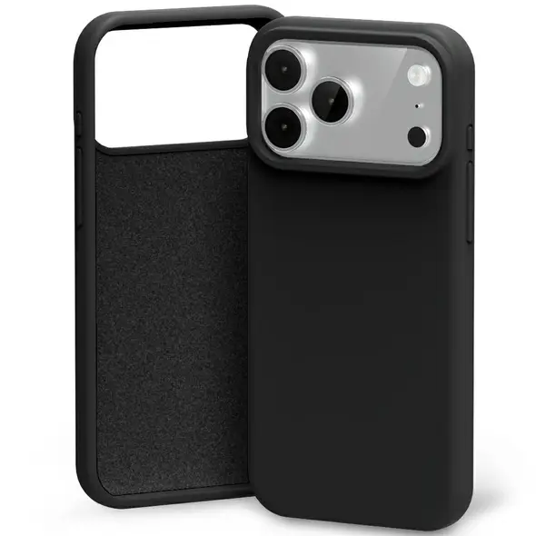 Etui Mercury Silicone do iPhone 17 Pro czarny