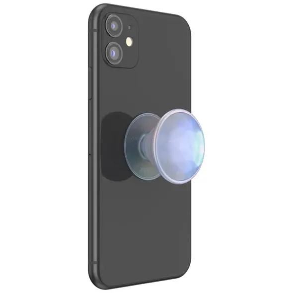 Uchwyt do telefonu POPSOCKETS Luxe Iridescent Dichroic Diamond Frosted