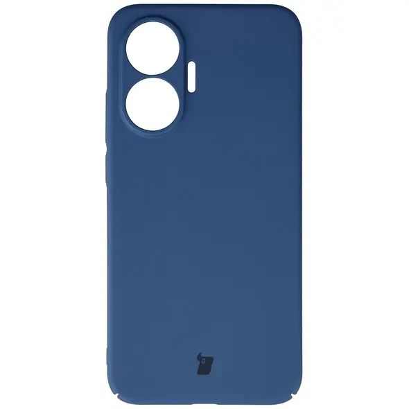 Etui Bizon Case Łupka do Xiaomi POCO F7 niebieskie