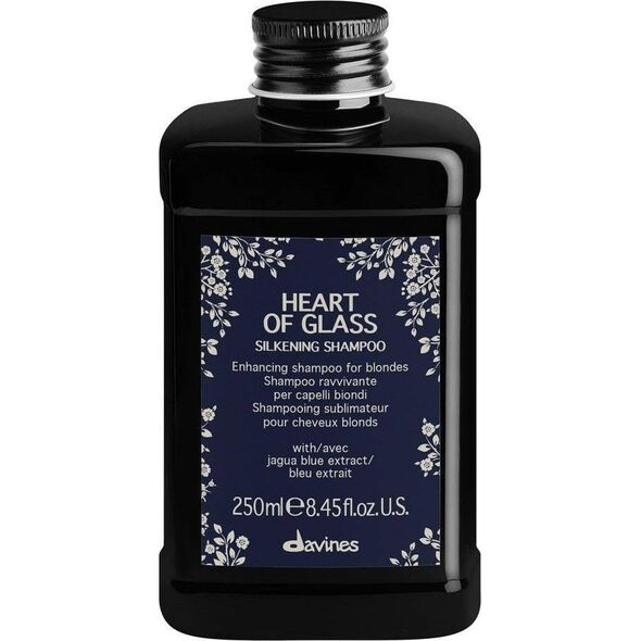 Davines Heart Of Glass Silkening Shampoo szampon do włosów blond 250ml