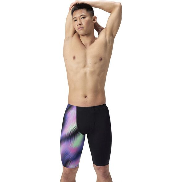 Męskie Bokserki kąpielowe ML ONE-LEG PRINTED JAMMER AM