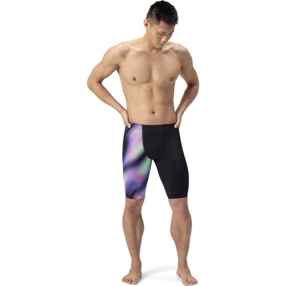 Męskie Bokserki kąpielowe ML ONE-LEG PRINTED JAMMER AM