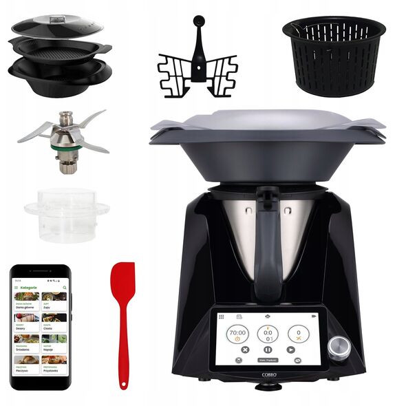 COBBO WIELOFUNKCYJNY ROBOT KUCHENNY COBBO 7 BLACK
