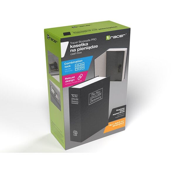 Kasetka na pieniądze Tracer BookSafe Pro